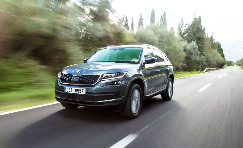 This summer, hit the road with the Skoda Kodiaq 4x4 from Alfa rent a car Cluj
