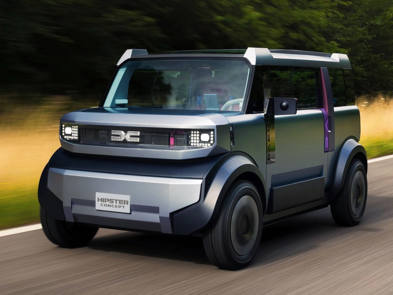 Dacia Hipster Concept: simplitate, eficiență și inovație în format compact