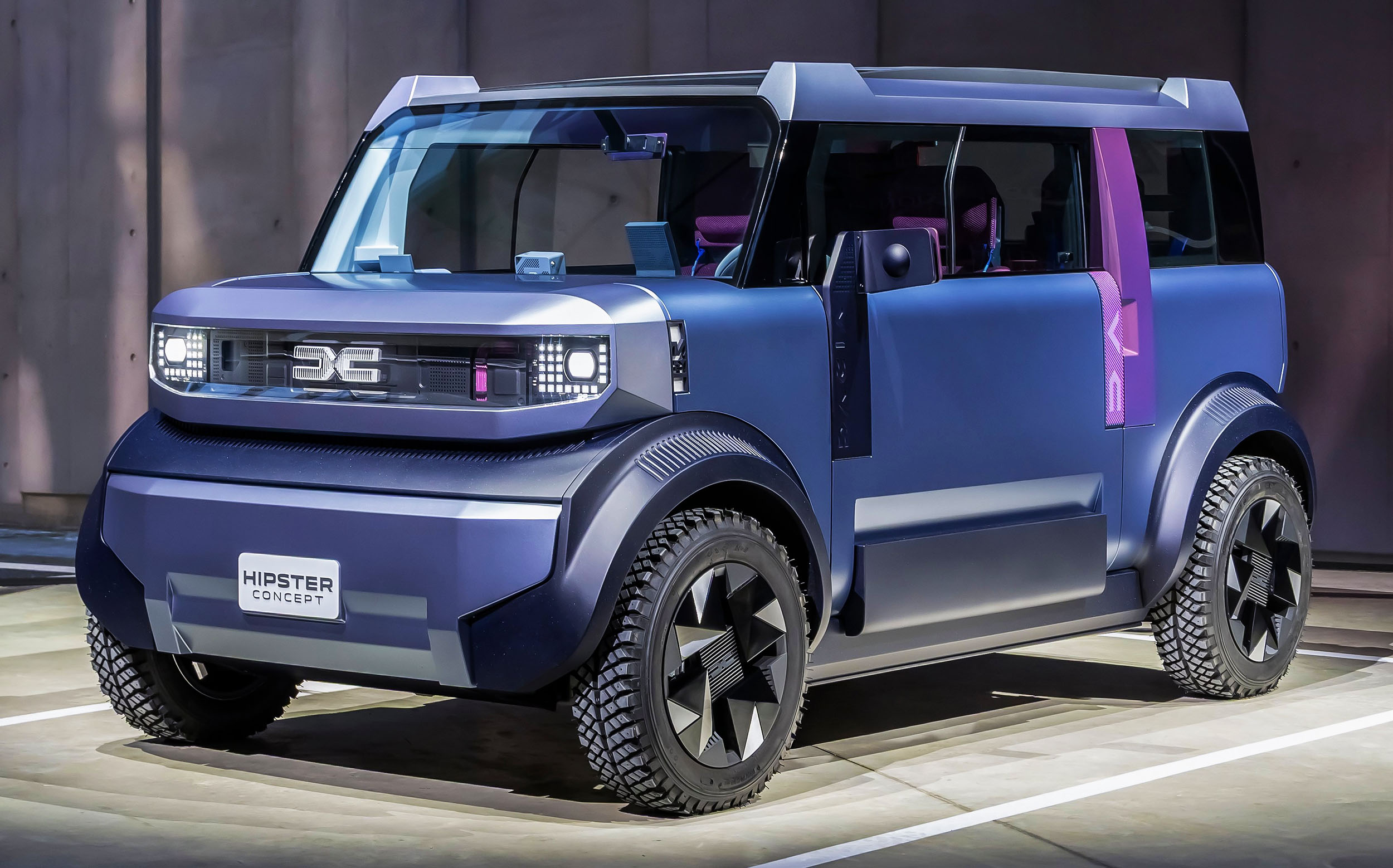 Dacia Hipster Concept 2025 Exterior Front Design