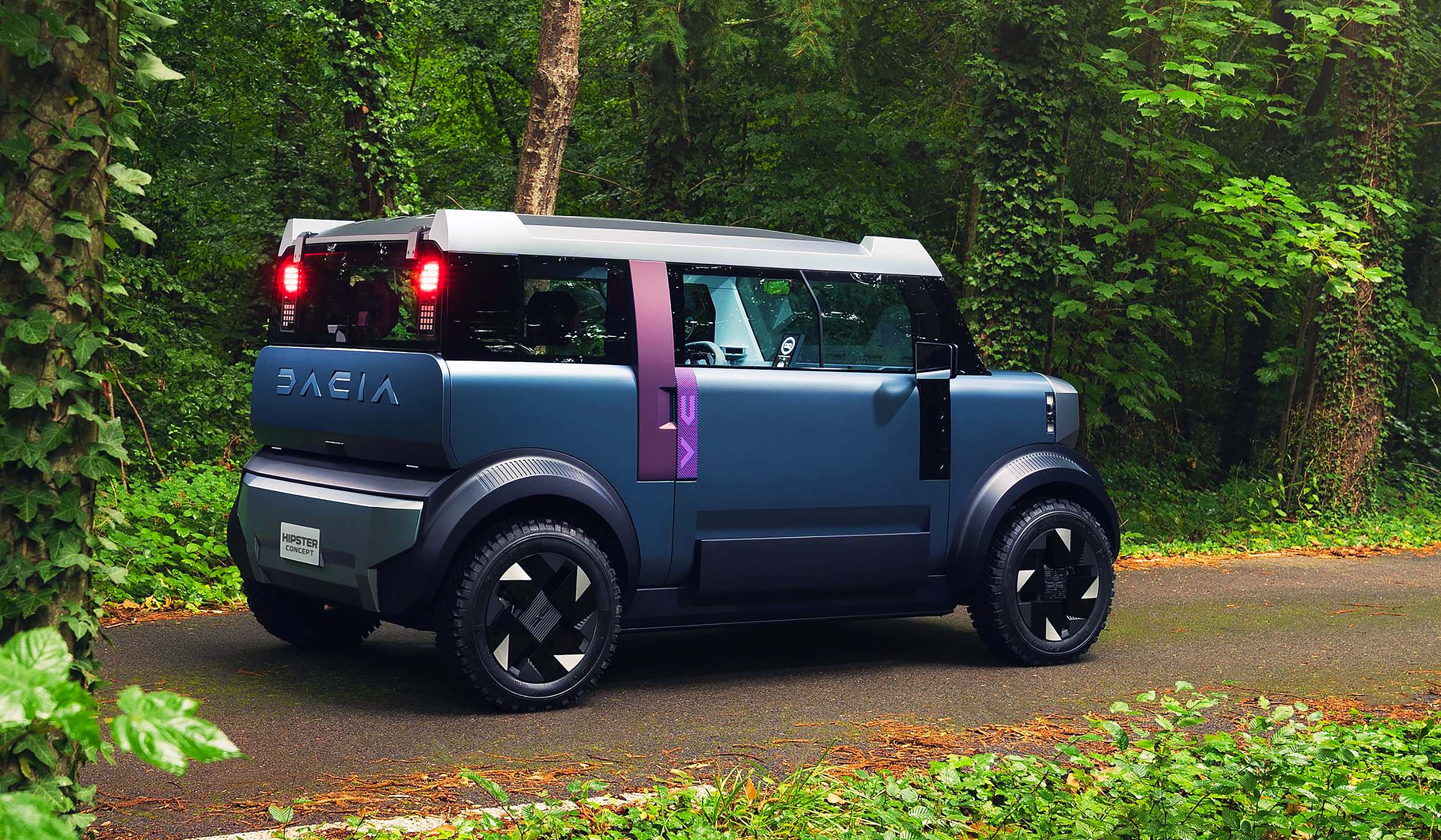 Dacia Hipster Concept 2025 Exterior Side Profile Design