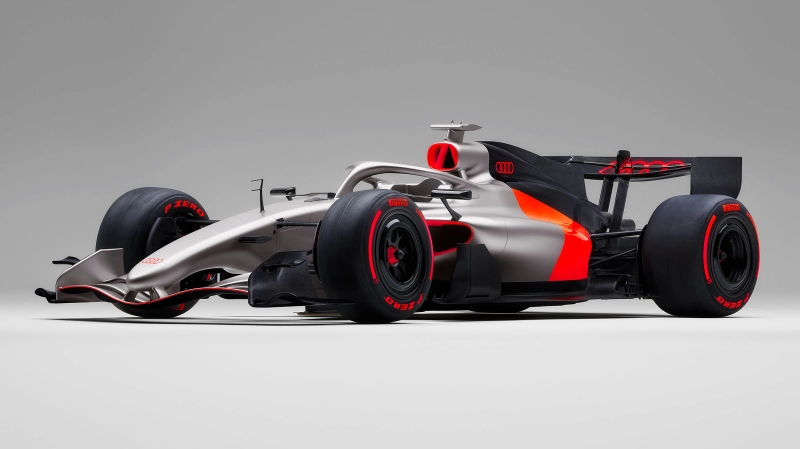 Monopostul Audi R26 devine realitate: primele imagini cu grafica echipei Audi în F1
