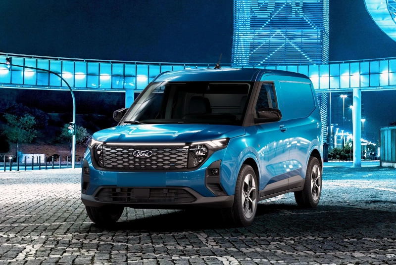 Ford E-Transit Courier primește un upgrade major: Baterie de 46 kWh și autonomie de 334 km