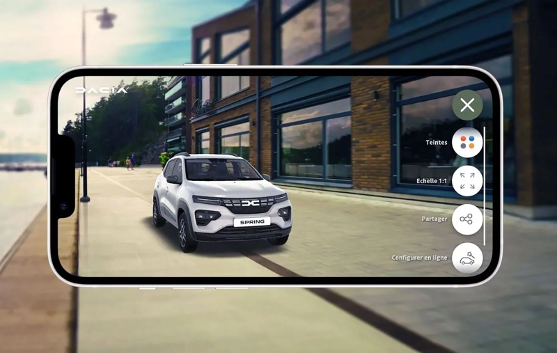 Dacia lansează aplicația de Realitate Augmentată în România: Întreaga gamă poate fi vizualizată acum direct pe telefon