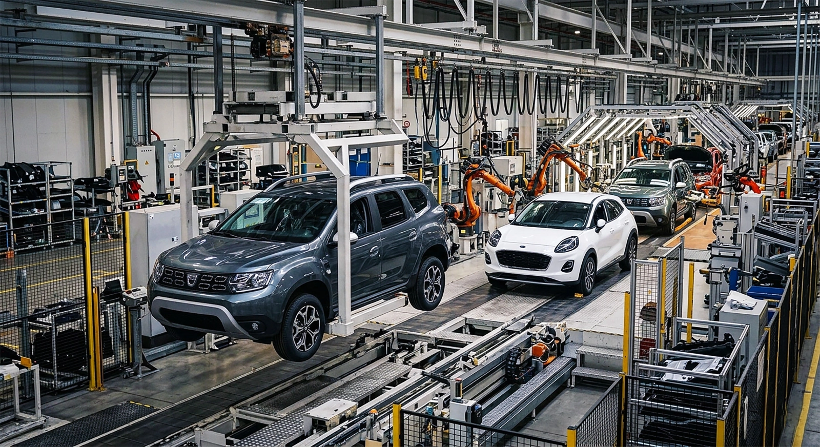 Producția auto din România a scăzut cu aproape 15% în luna mai. Ce se ascunde în spatele declinului