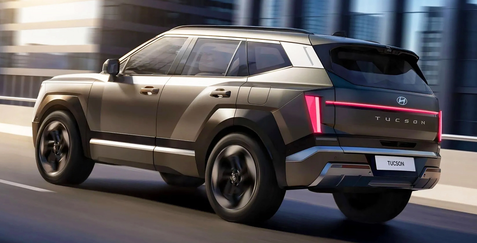 Hyundai a dezvăluit a cincea generație Tucson - primele imagini oficiale, dimensiuni crescute și detalii despre debut
