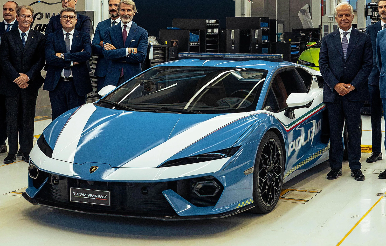 Noul Lamborghini Temerario intră în serviciul Poliției Italiene, misiune la 343 km/h și 920 CP