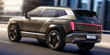 Hyundai a dezvăluit a cincea generație Tucson - primele imagini oficiale, dimensiuni crescute și detalii despre debut