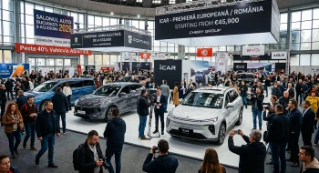 The Bucharest Auto Show 2026 has opened its doors, over 40% of the cars on display come from Asia
